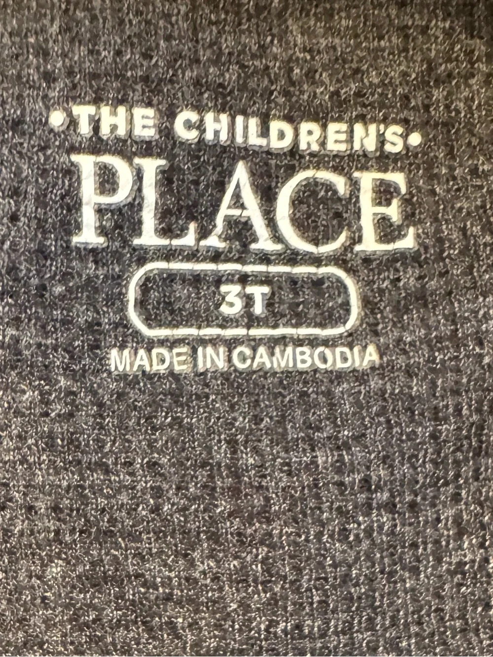 The Children's Place Charcoal 'Lil Game Changer' Thermal Shirt
